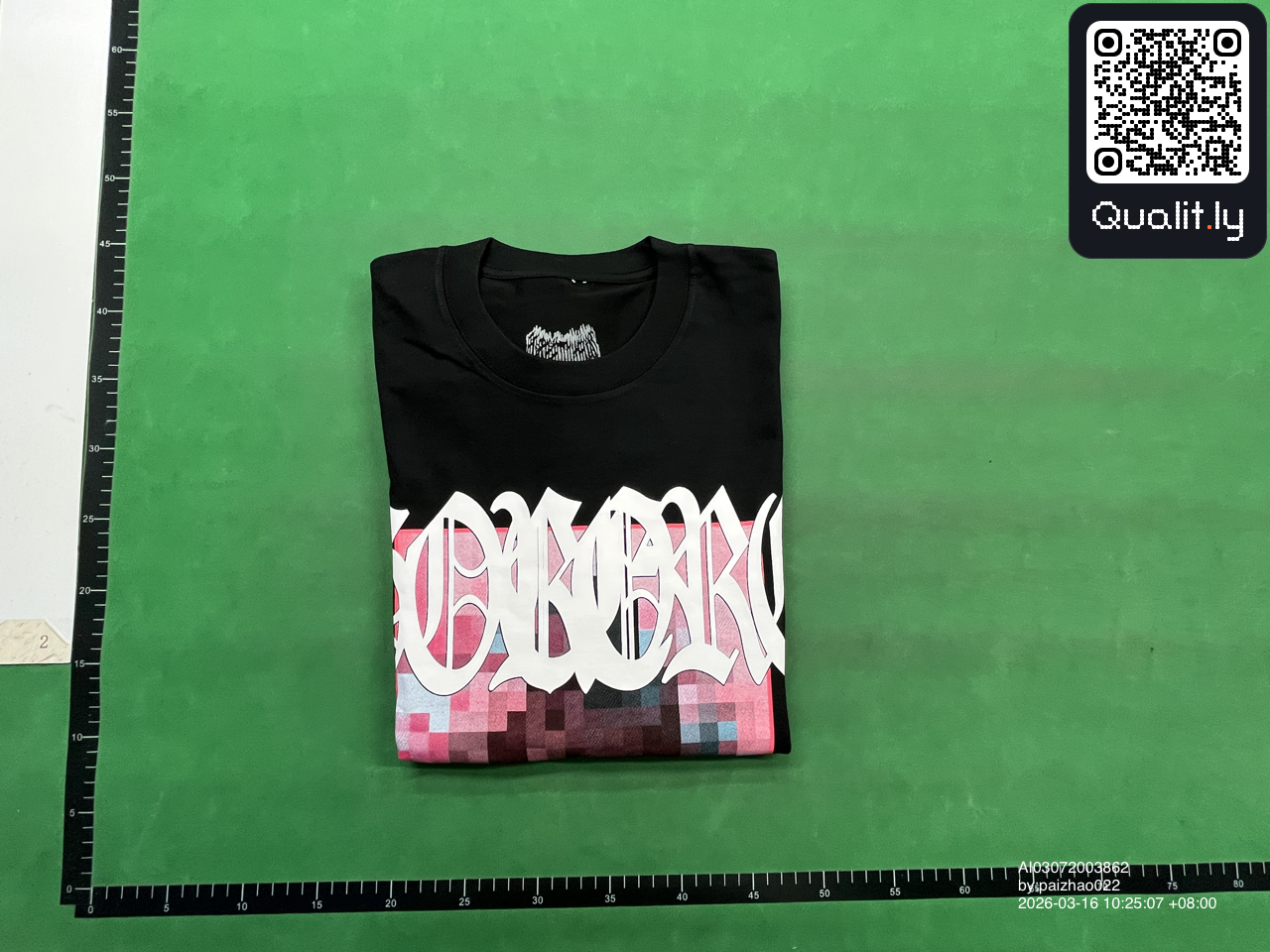 Tシャツ QC写真 1/8