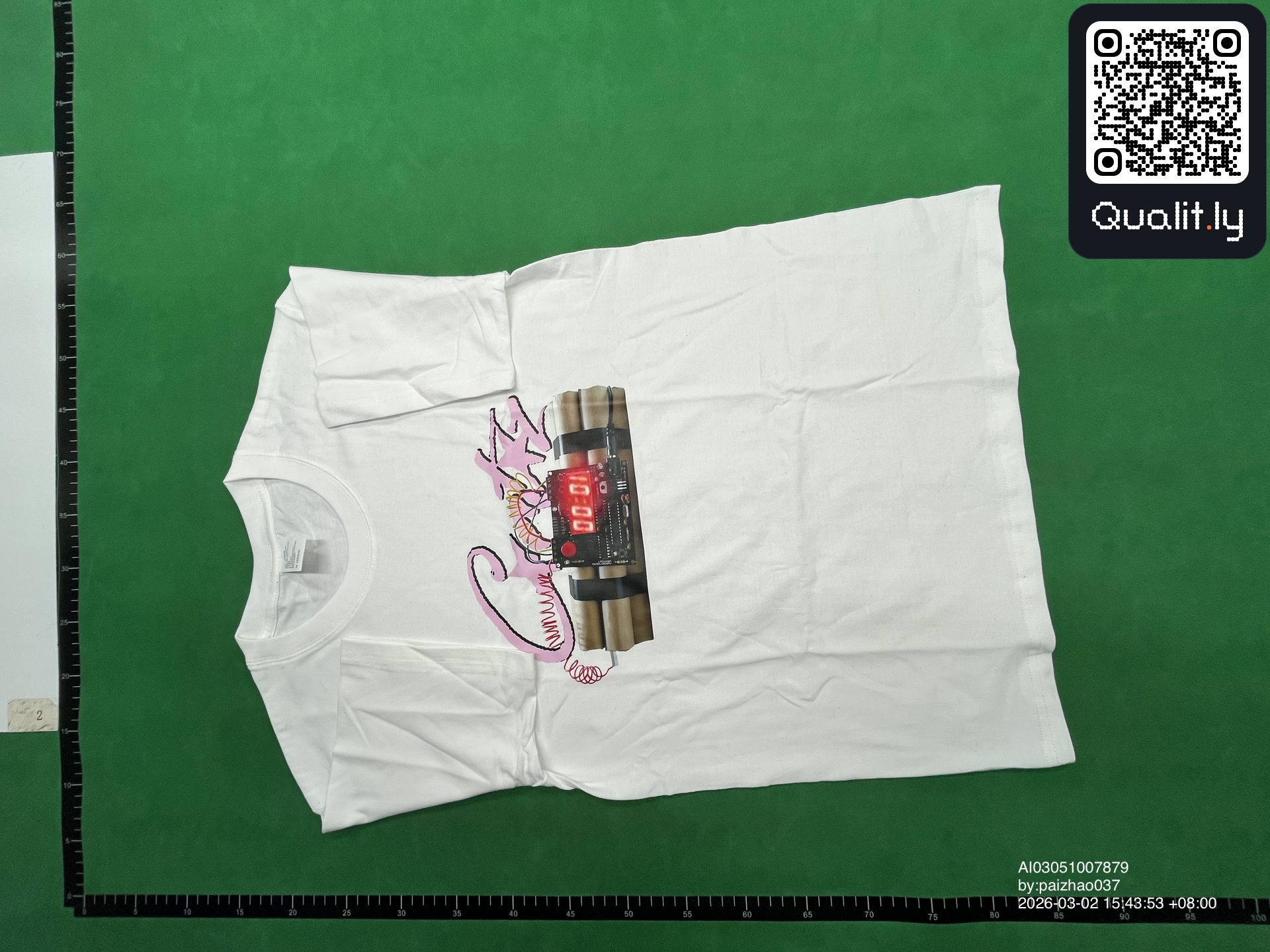 Tシャツ QC写真 3/8