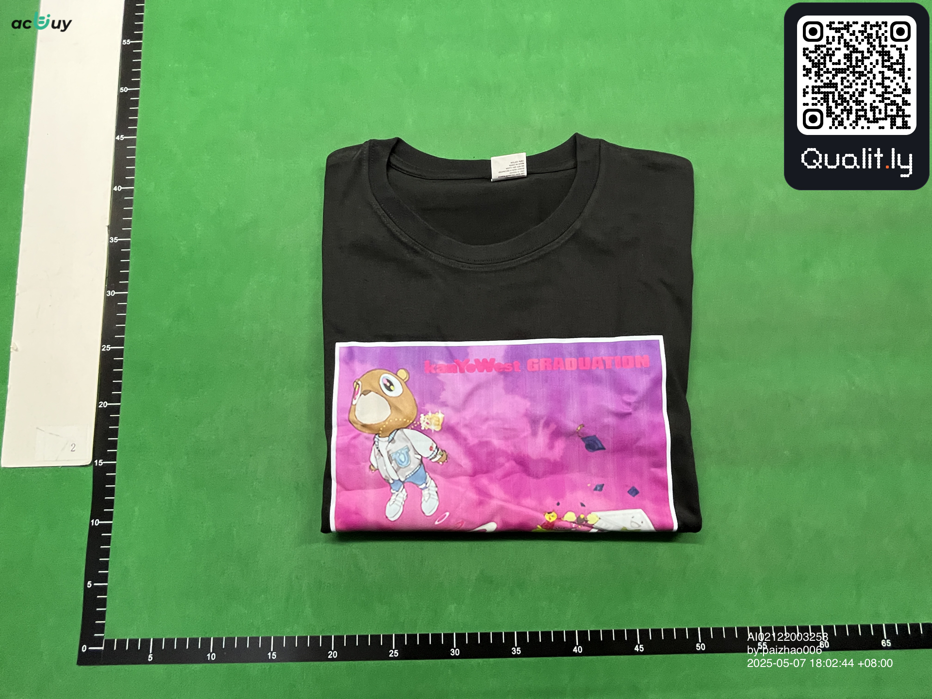 T-shirt QC photo 1 of 4