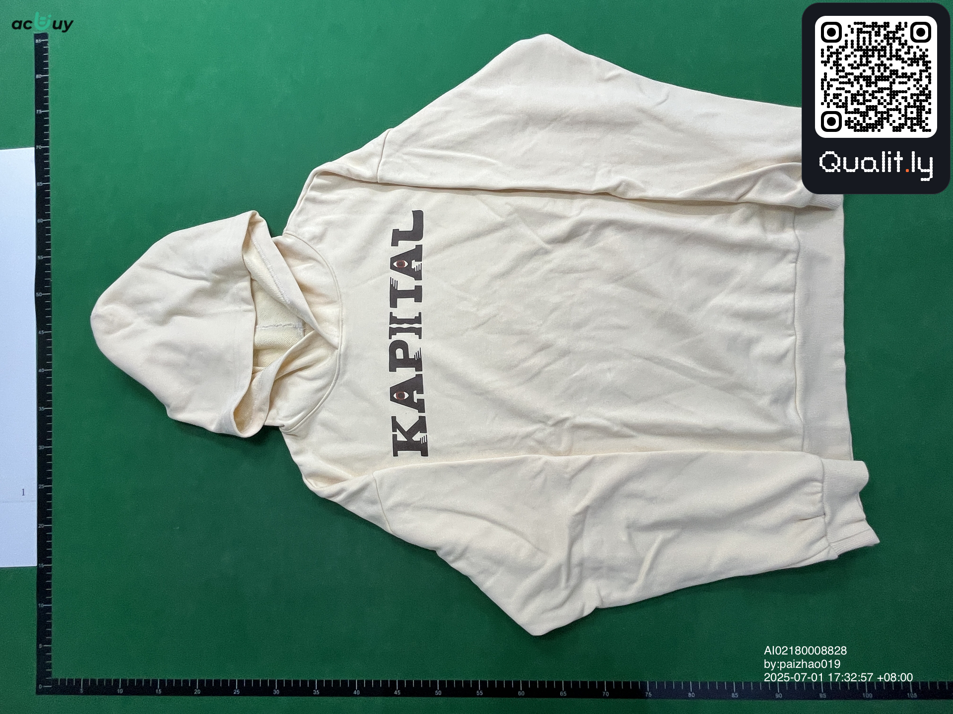 Camisola com capuz — foto QC 3 de 8