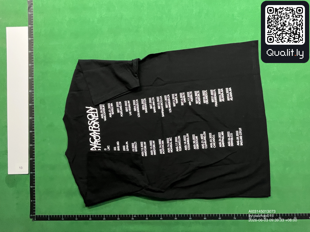 Tシャツ QC写真 2/46