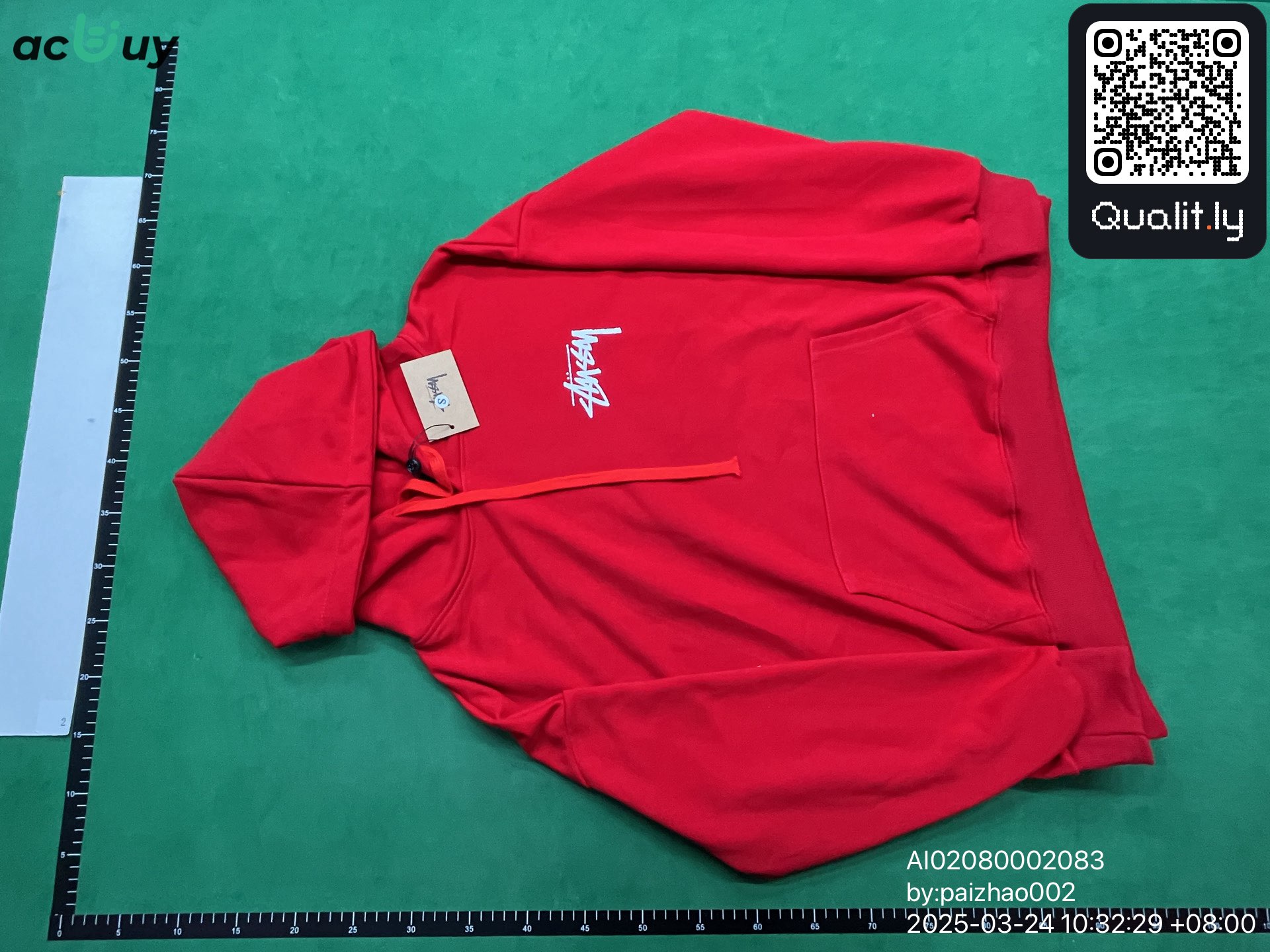 Bluza z kapturem — zdjęcie QC 3 z 4