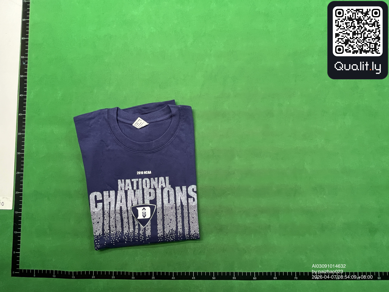 T-shirt QC photo 1 of 8