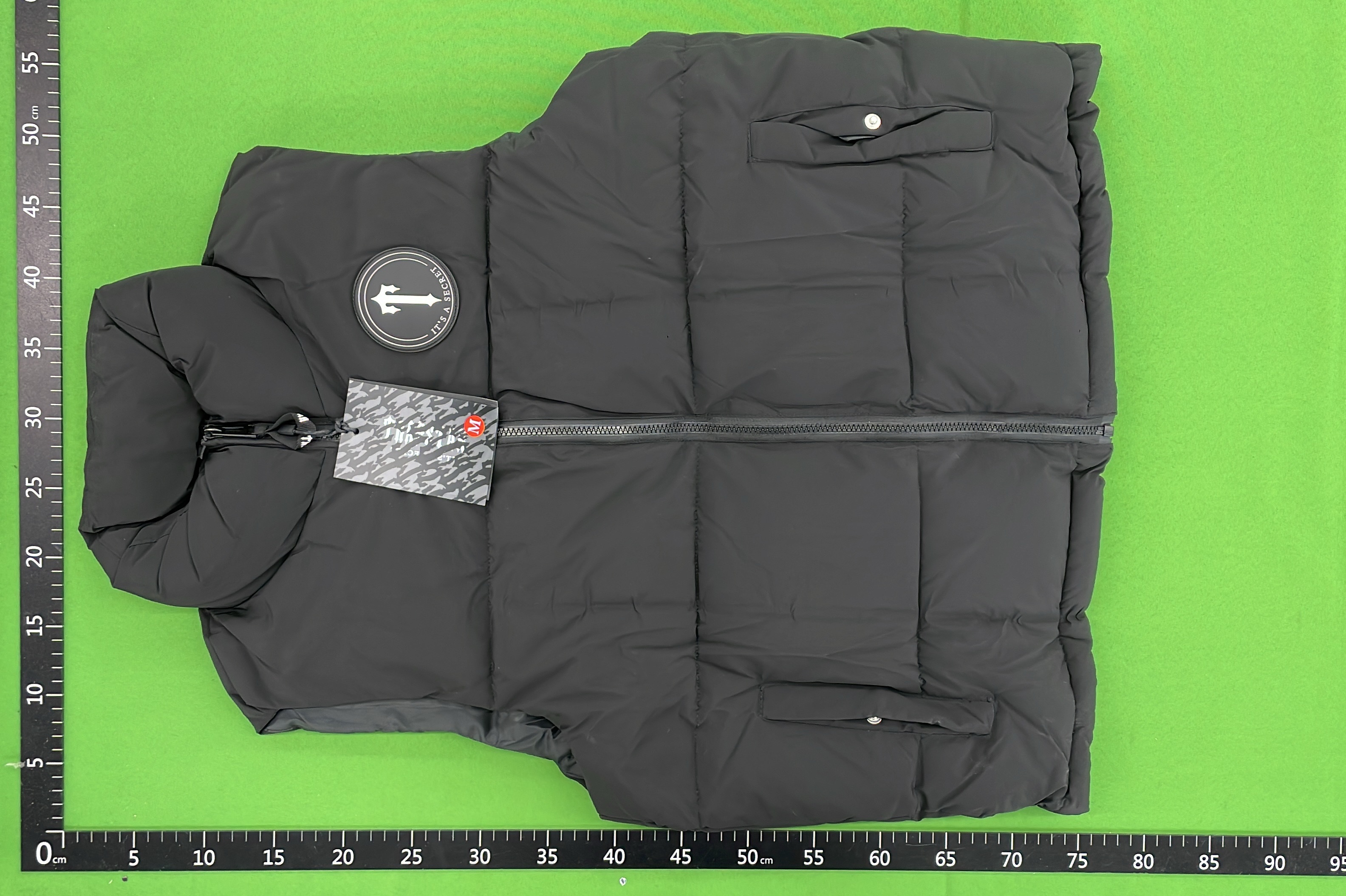 Trapstar Puffer Vest Navy QC photo 1