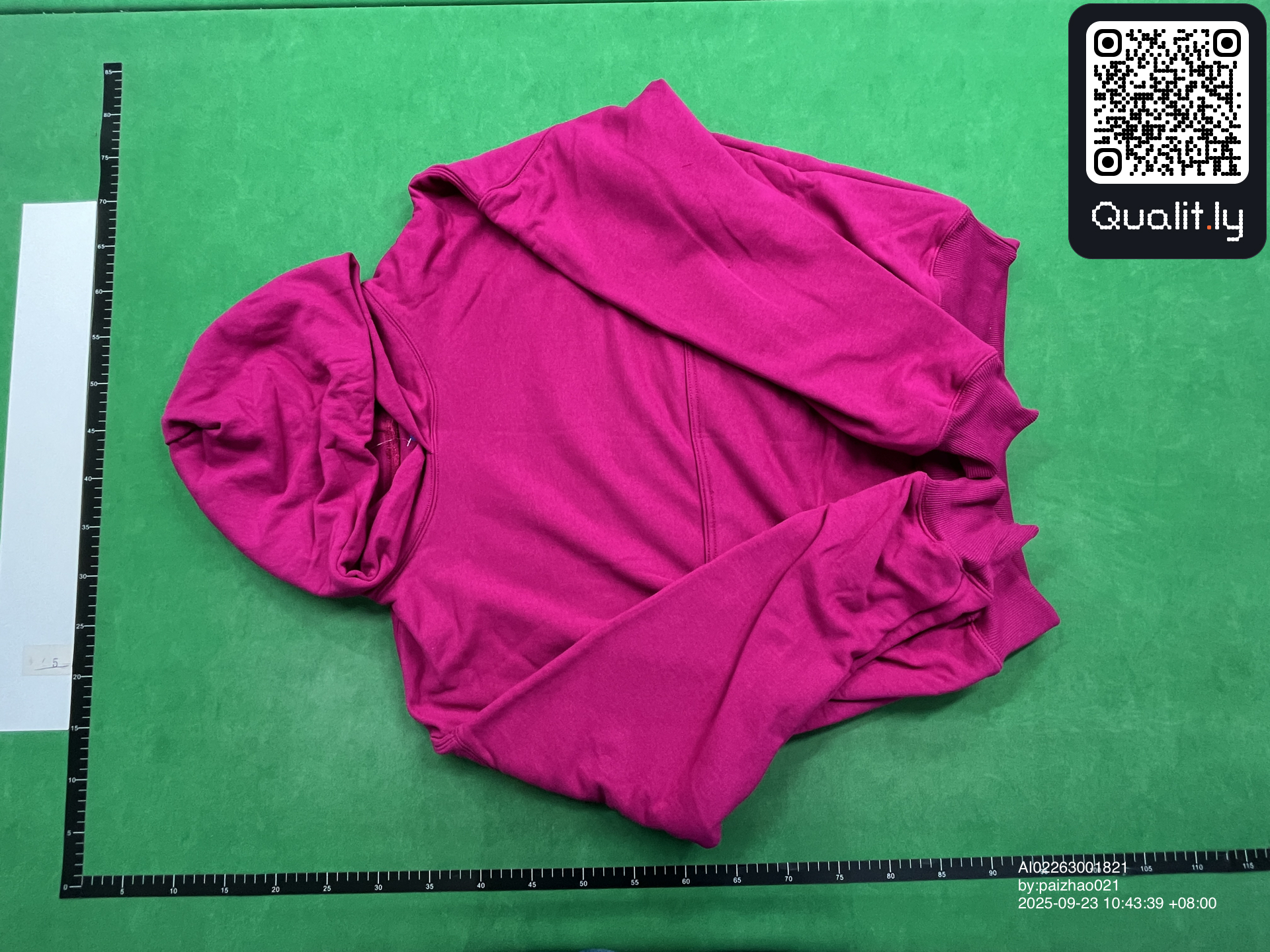 Camisola com capuz — foto QC 3 de 8