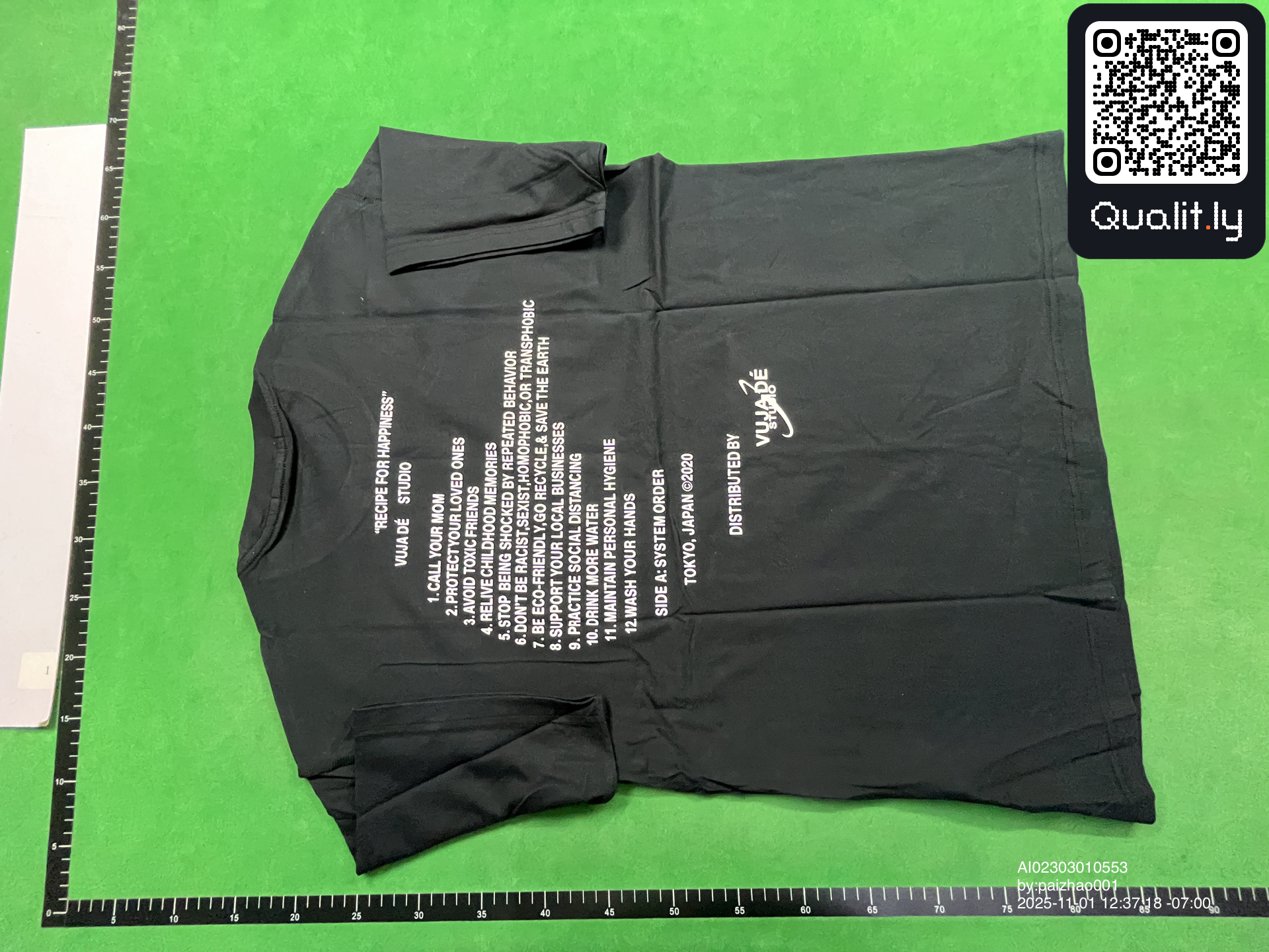 T-shirt QC photo 2 of 30