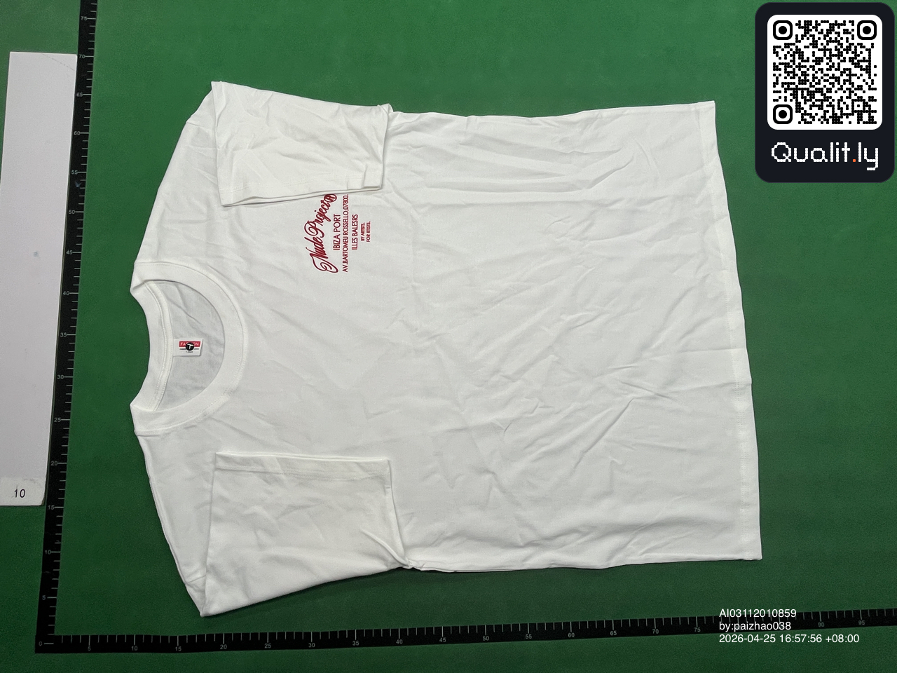T-shirt — QC-foto 3 av 4