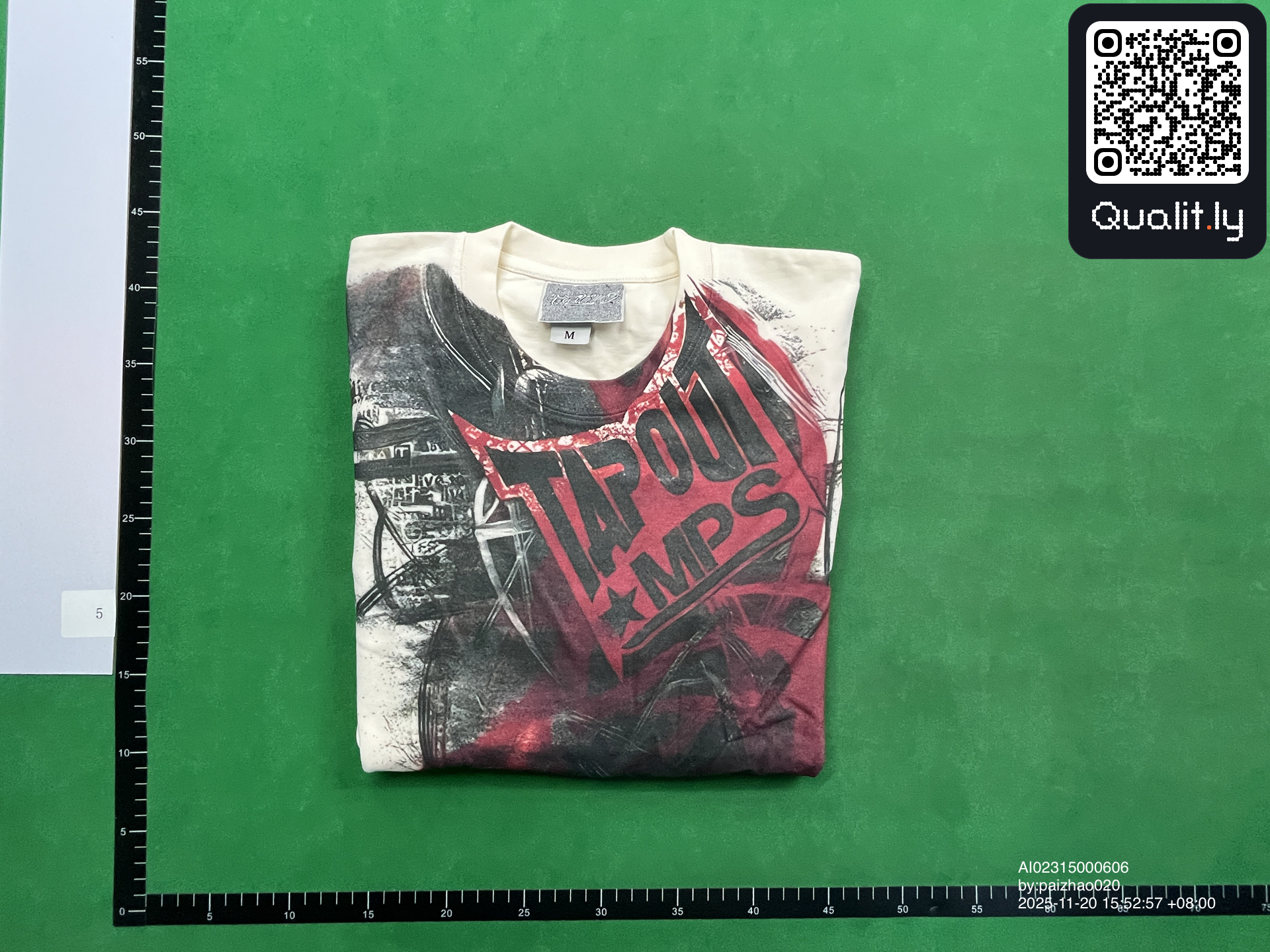 T-shirt QC photo 1 of 4