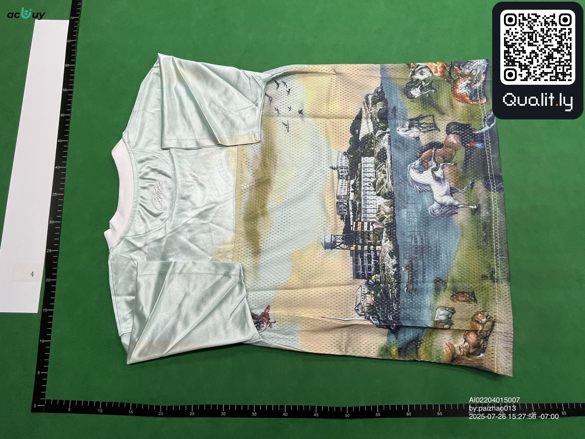 Tシャツ QC写真 2/4