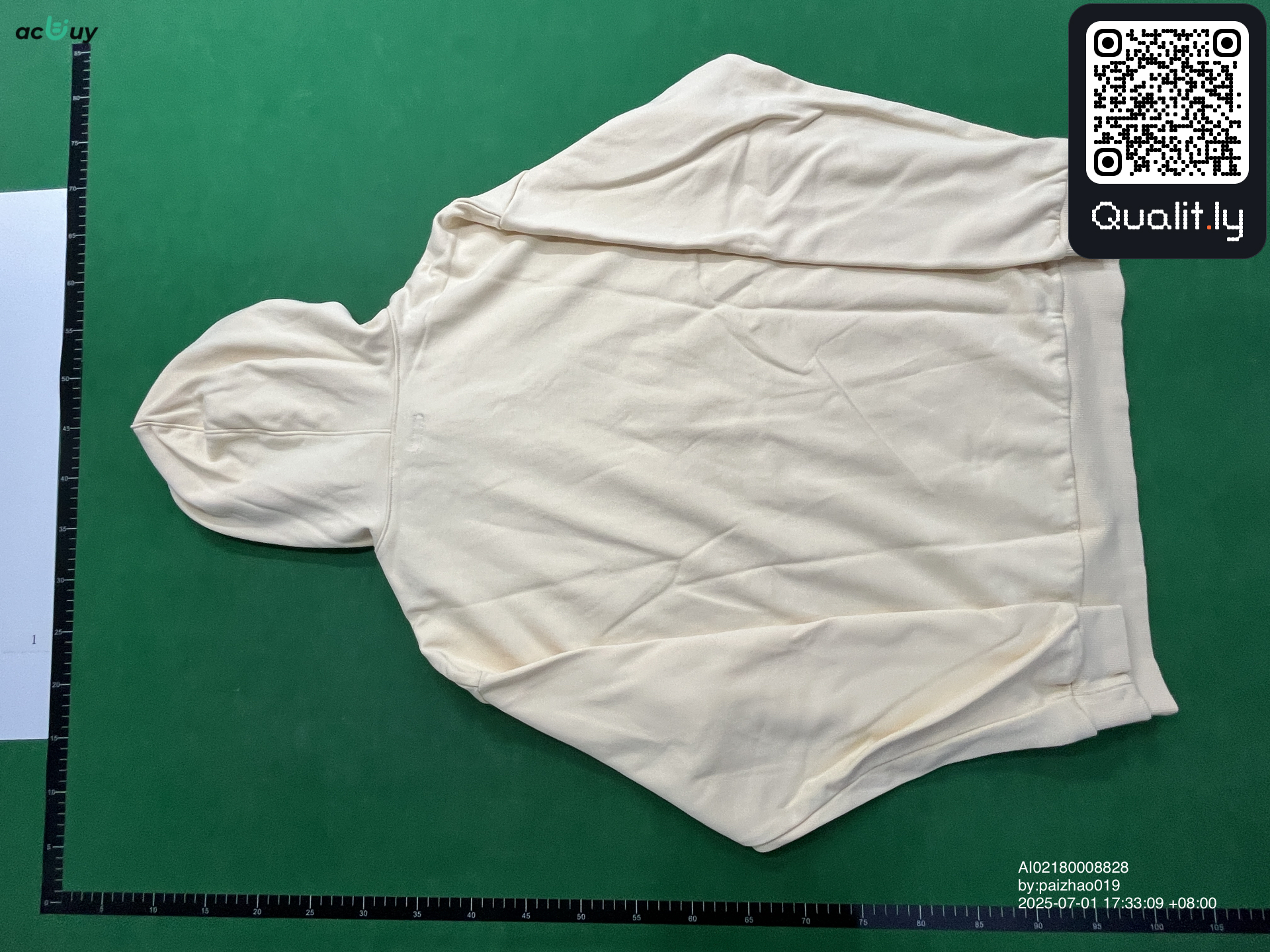 Camisola com capuz — foto QC 2 de 8
