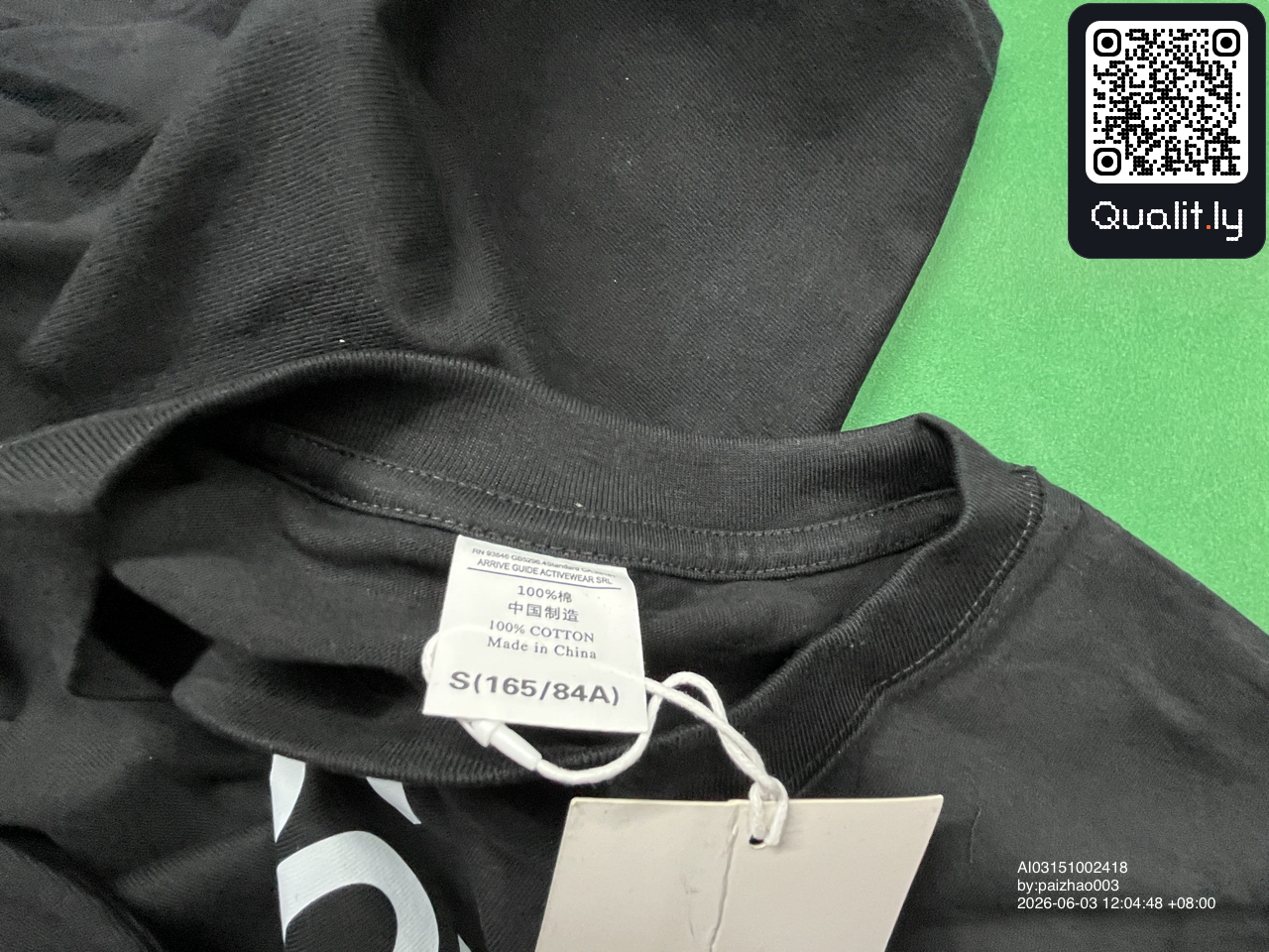 T-shirt — foto QC 1 di 34