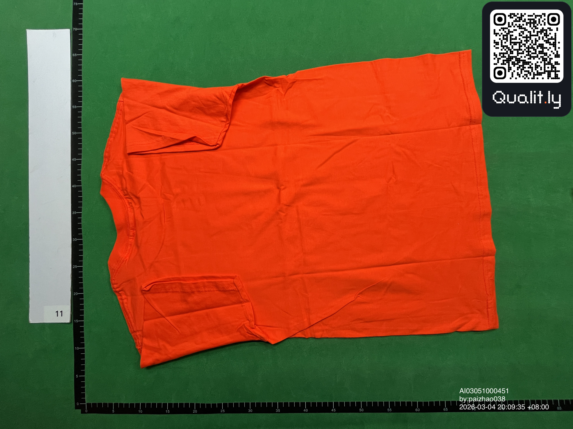 T-shirt QC photo 2 of 4