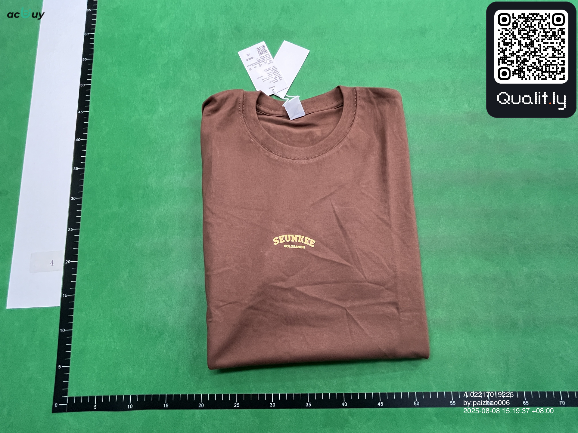 T-shirt — QC-foto 1 av 4