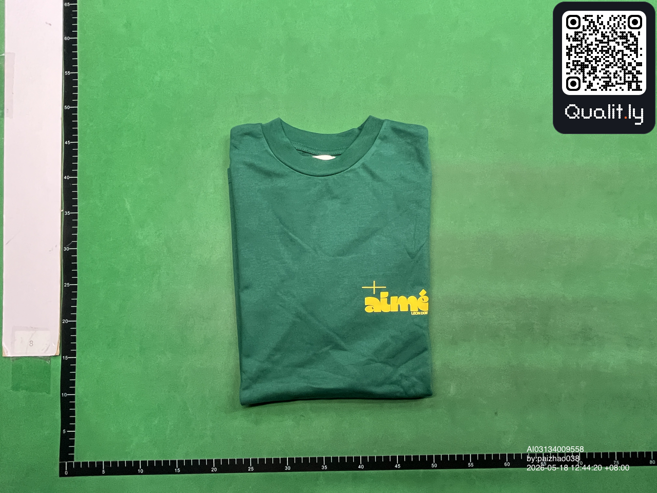 Tシャツ QC写真 1/18