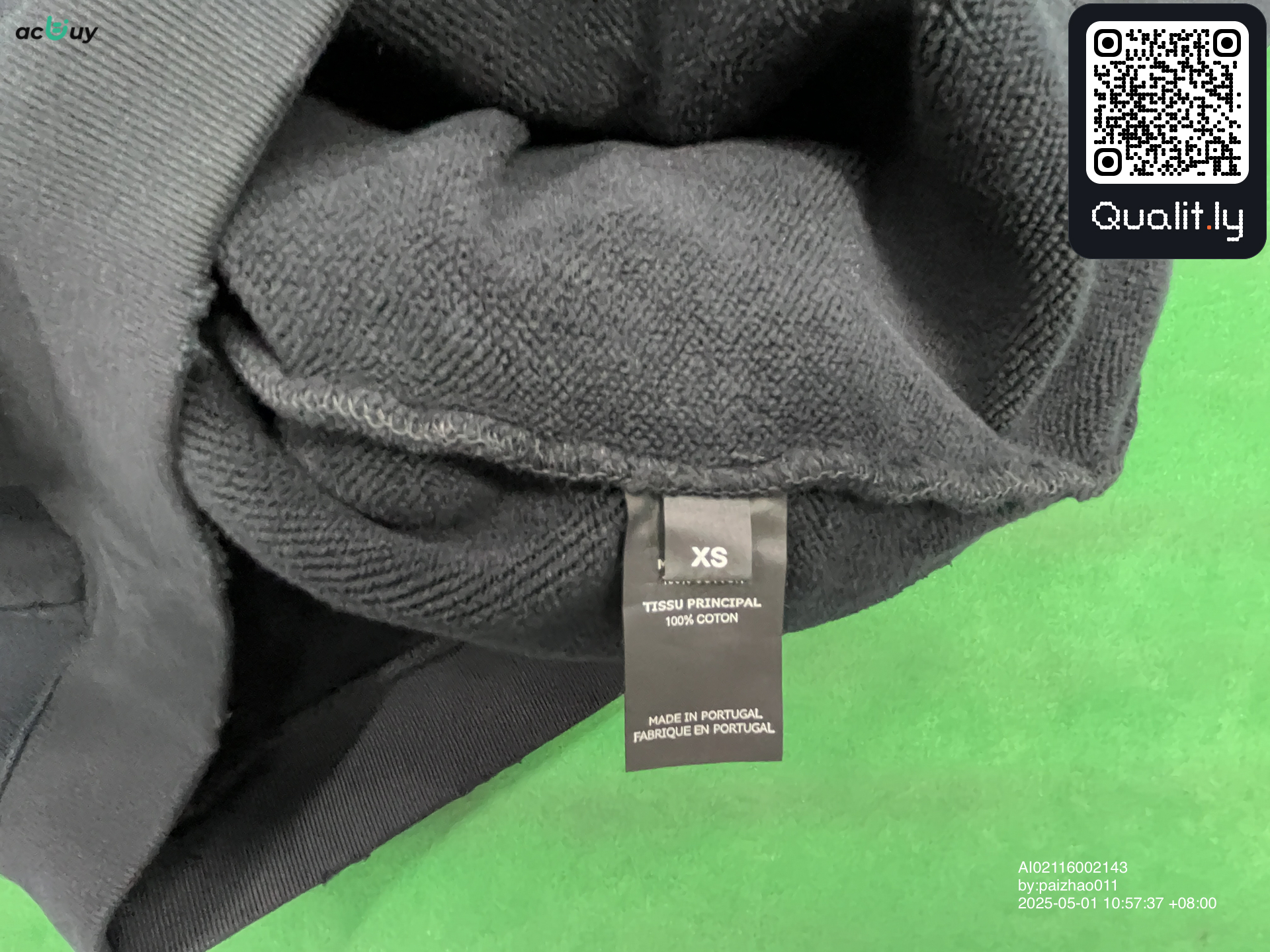 Felpa con cappuccio — foto QC 3 di 34