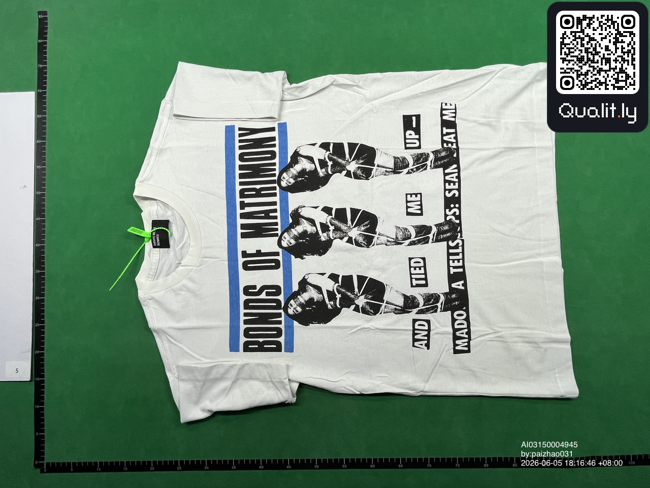 T-shirt QC photo 2 of 14