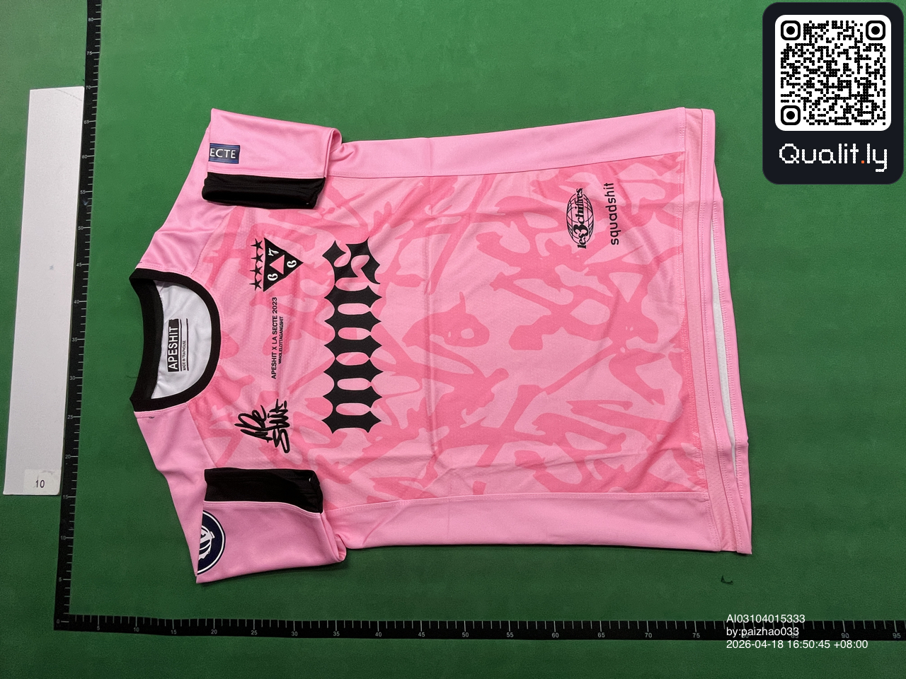 T-shirt QC photo 3 of 10
