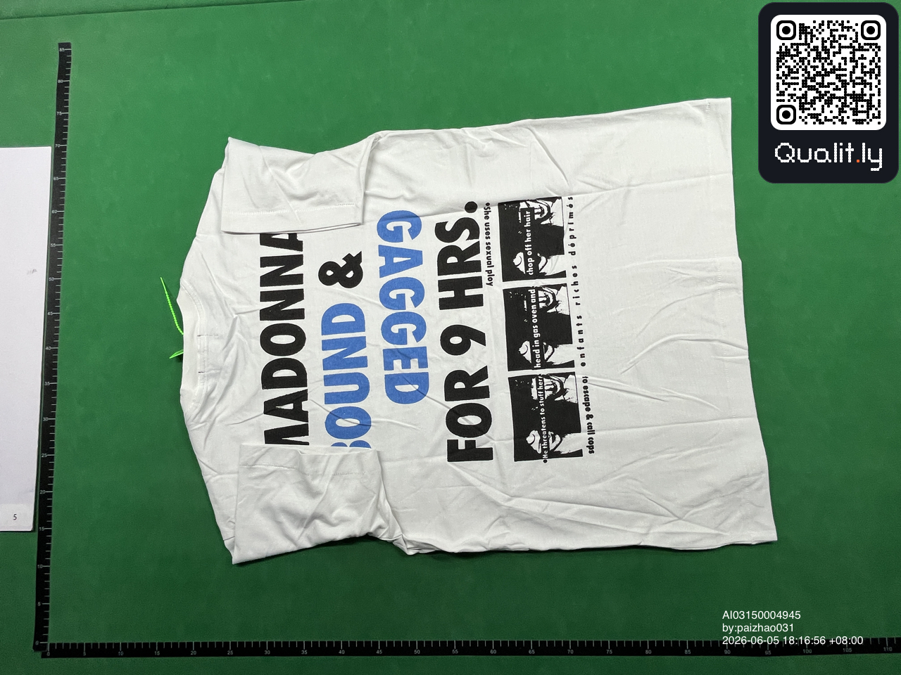 T-shirt QC photo 3 of 14
