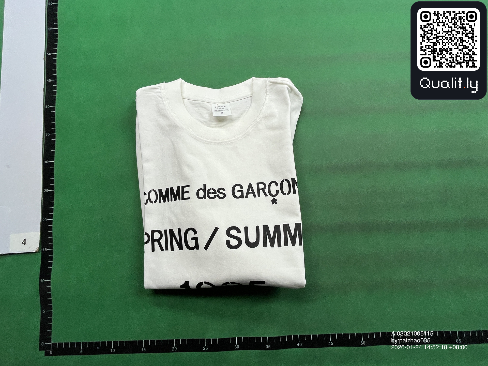T-shirt QC photo 1 of 4