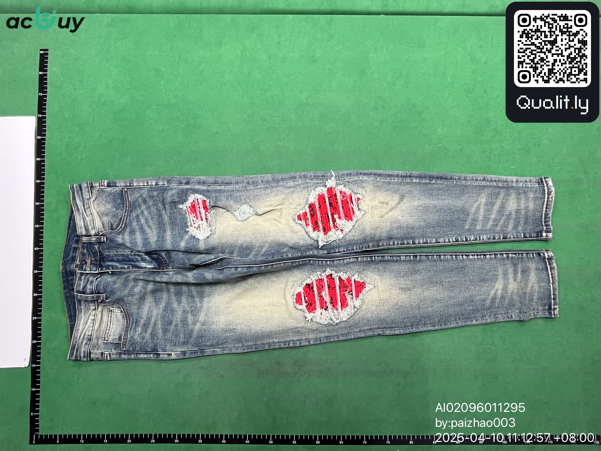 牛仔裤 QC 照片 3 / 4