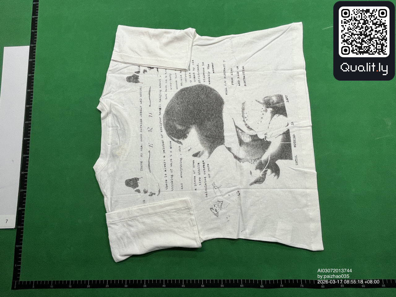 T-shirt QC photo 2 of 8
