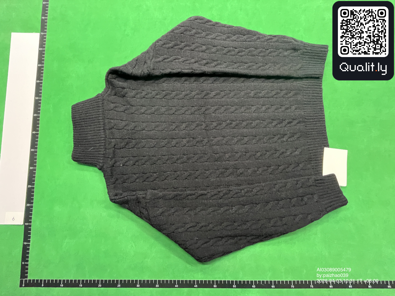 毛衣 QC 照片 2 / 4