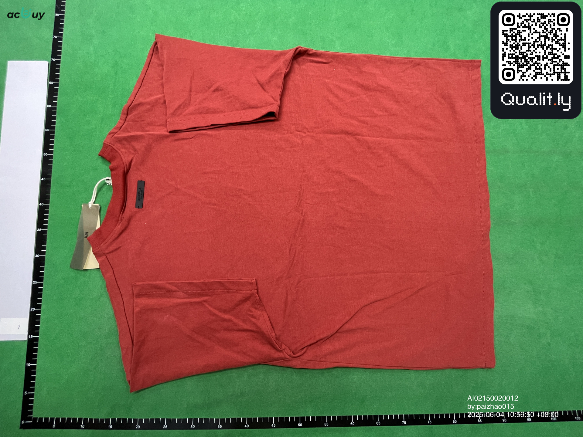 Tシャツ QC写真 2/8
