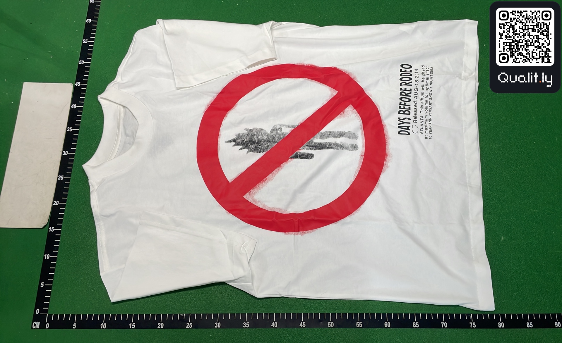 T-shirt QC photo 2 of 4