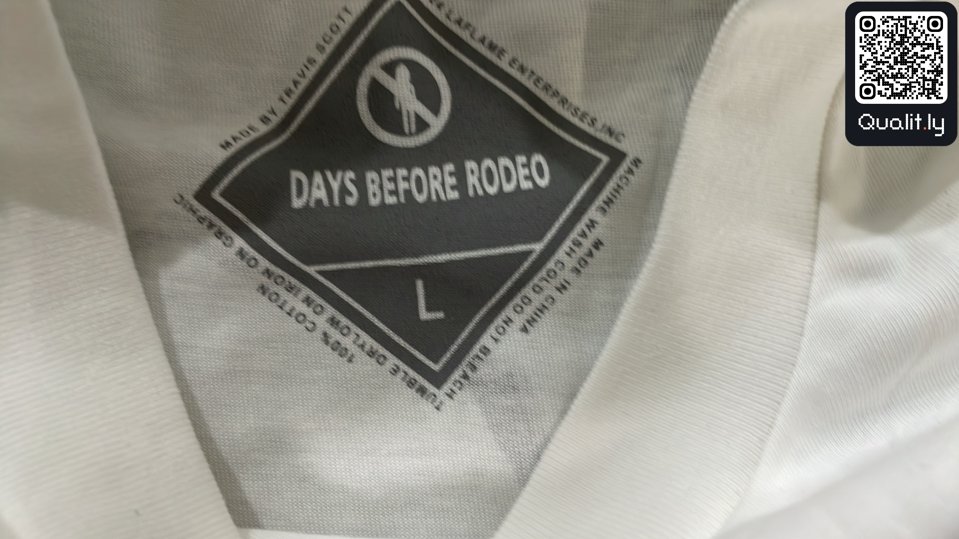 T-shirt QC photo 1 of 4
