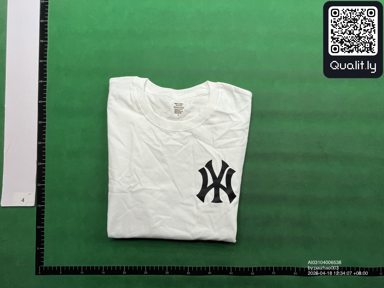 T-shirt QC photo 1 of 4