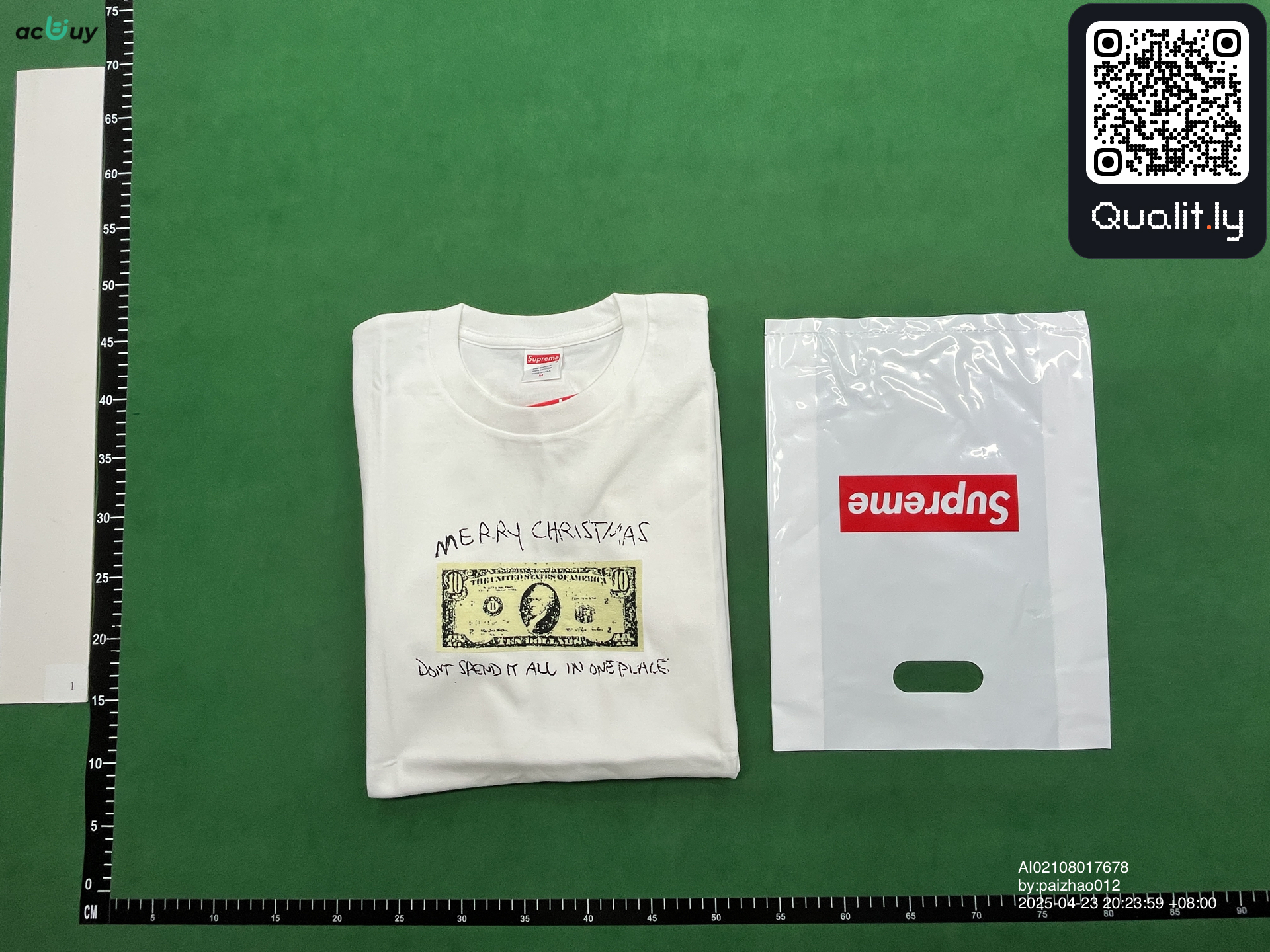 T-shirt QC photo 1 of 4