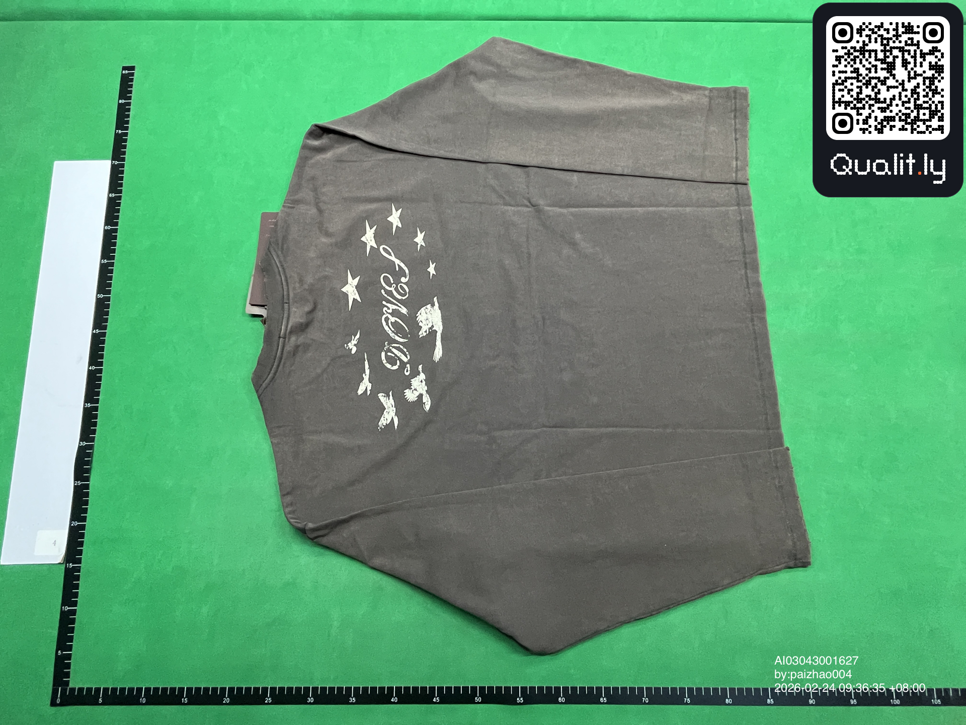 T-shirt QC photo 2 of 4