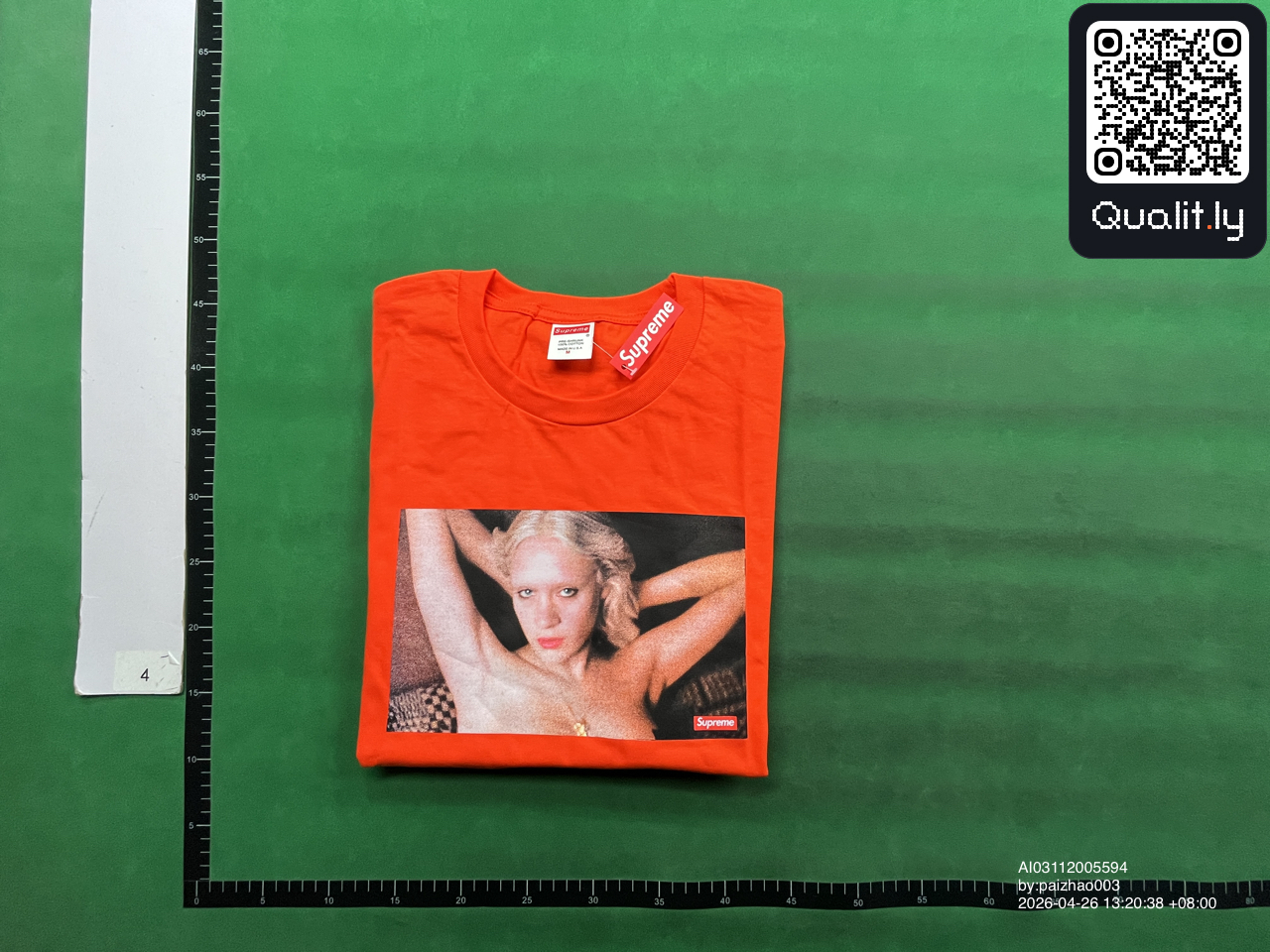 Tシャツ QC写真 1/10