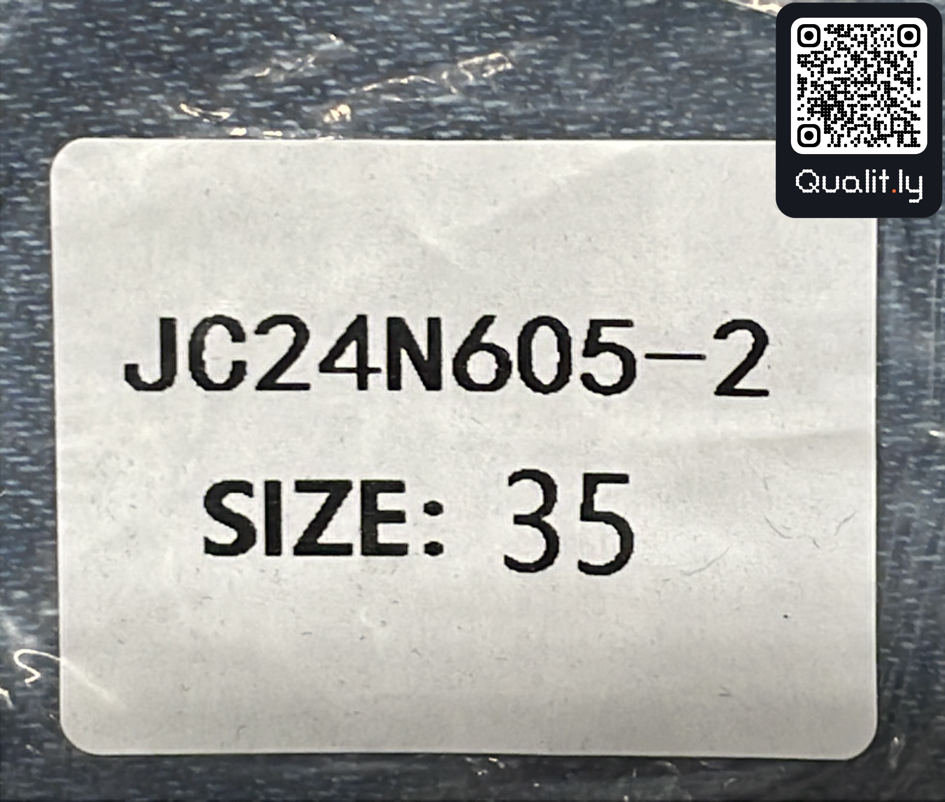 ジーンズ QC写真 1/4