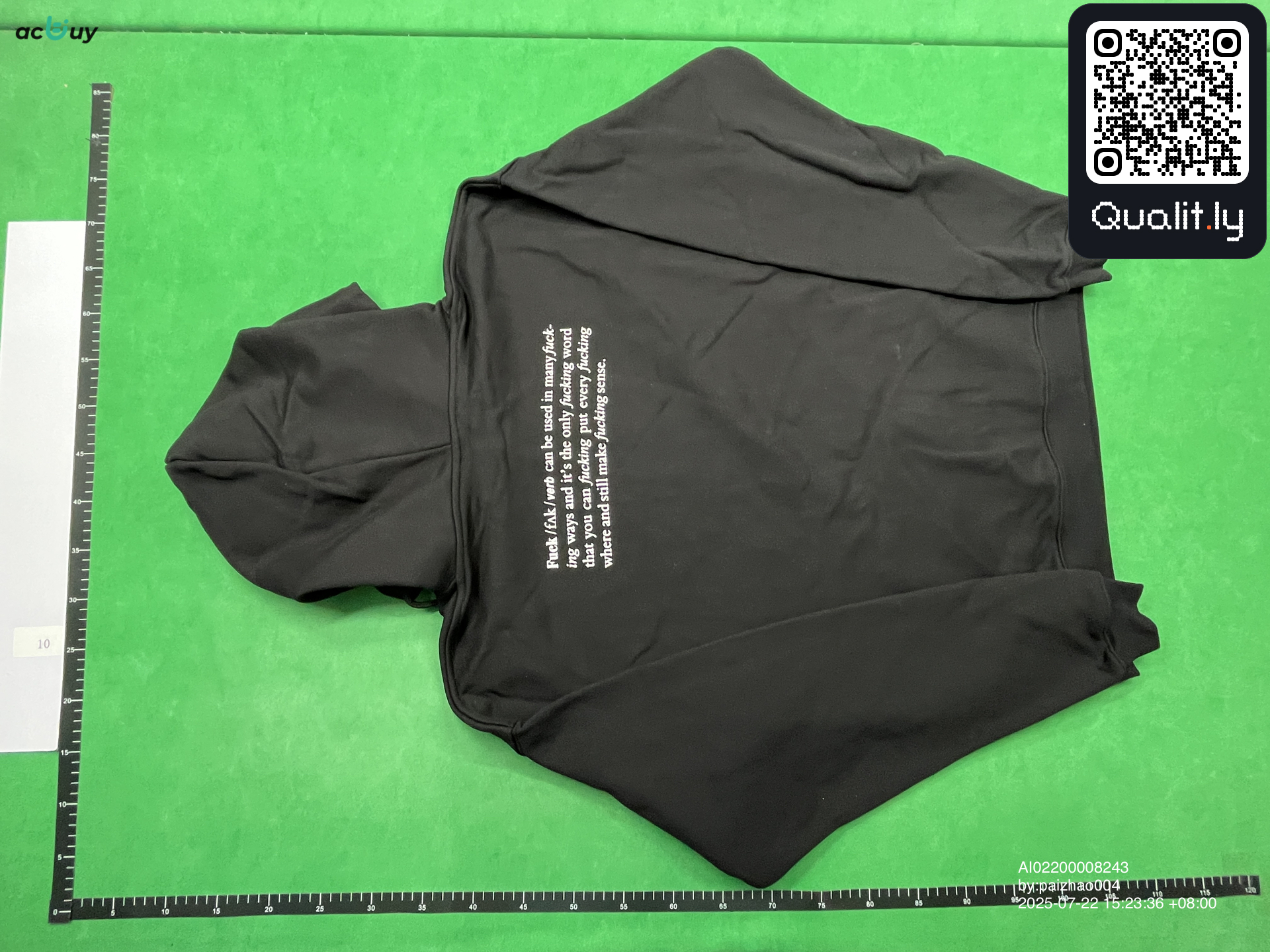 Hoodie — QC-foto 2 van 4