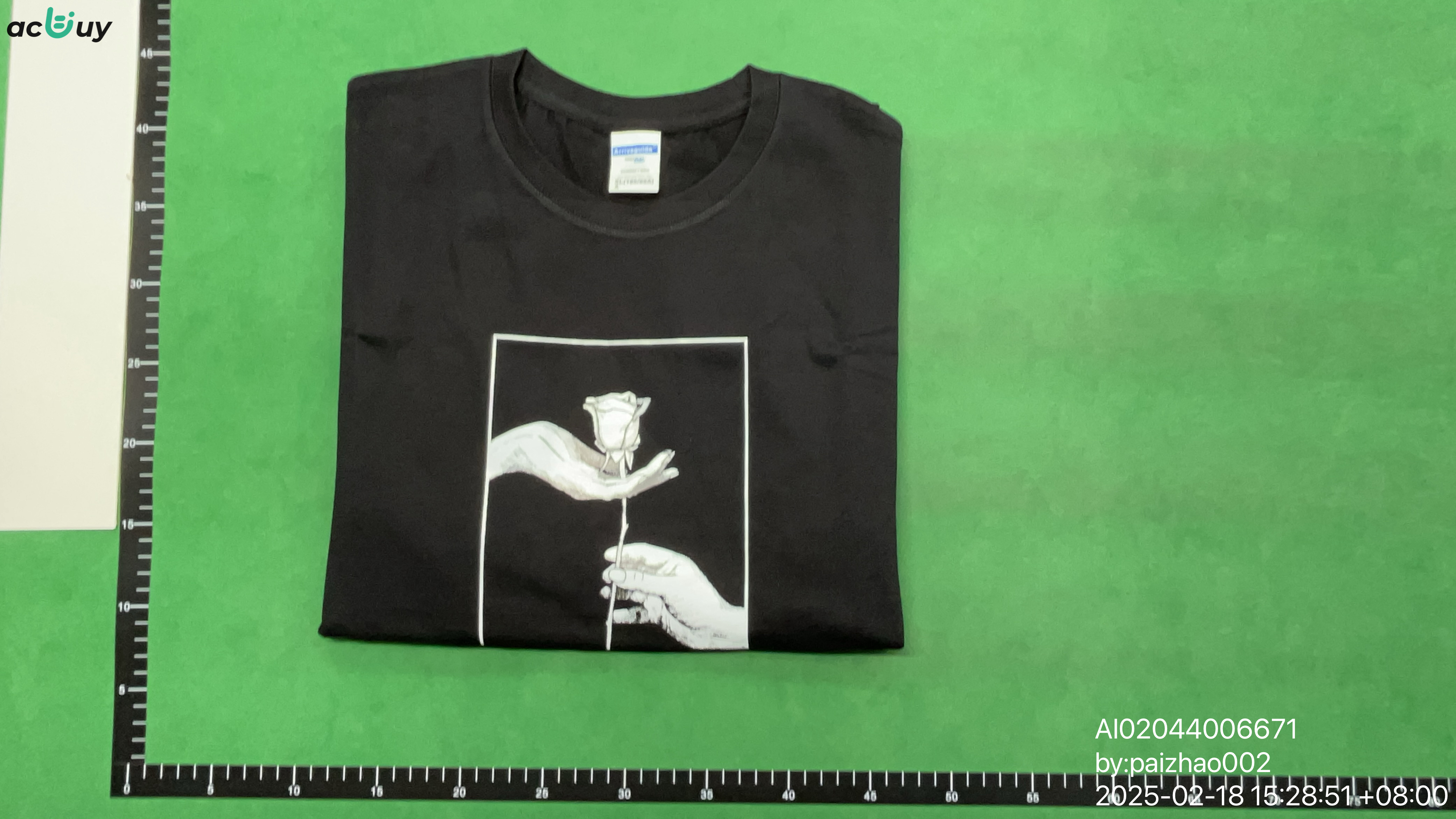 Tシャツ QC写真 1/4