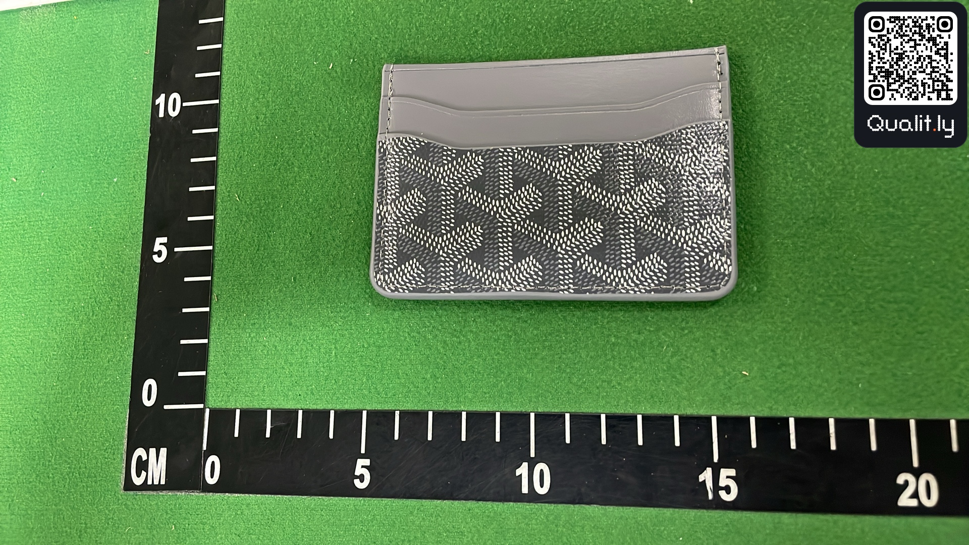 Goyard Cardholder Wallet Grey QC photo 1