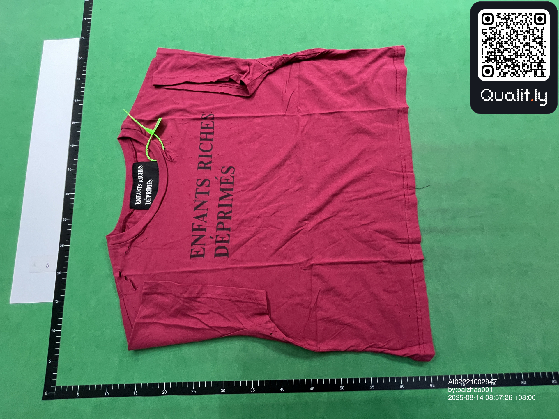 T-shirt — QC-foto 3 av 4