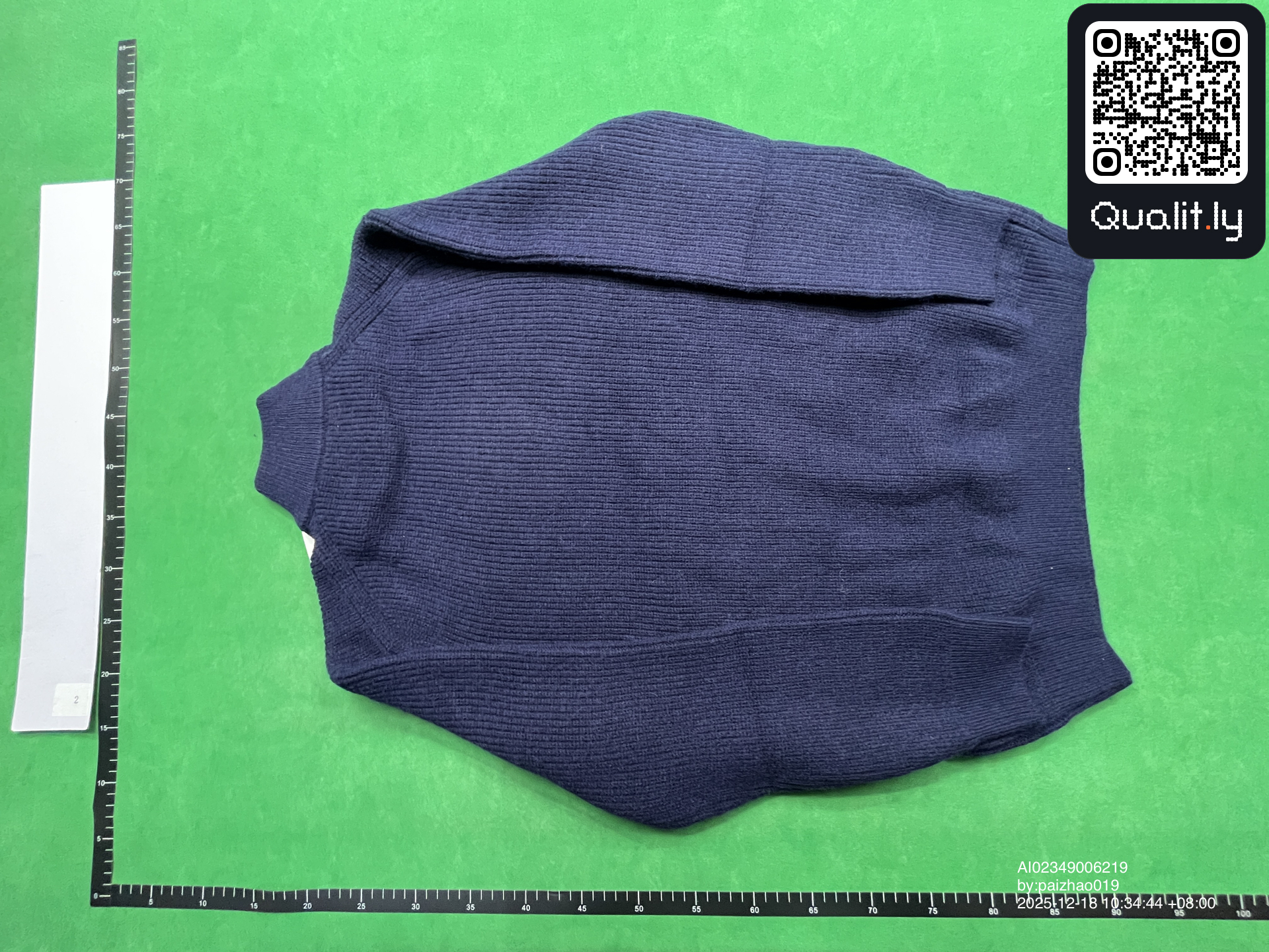 Camisola de malha — foto QC 2 de 4