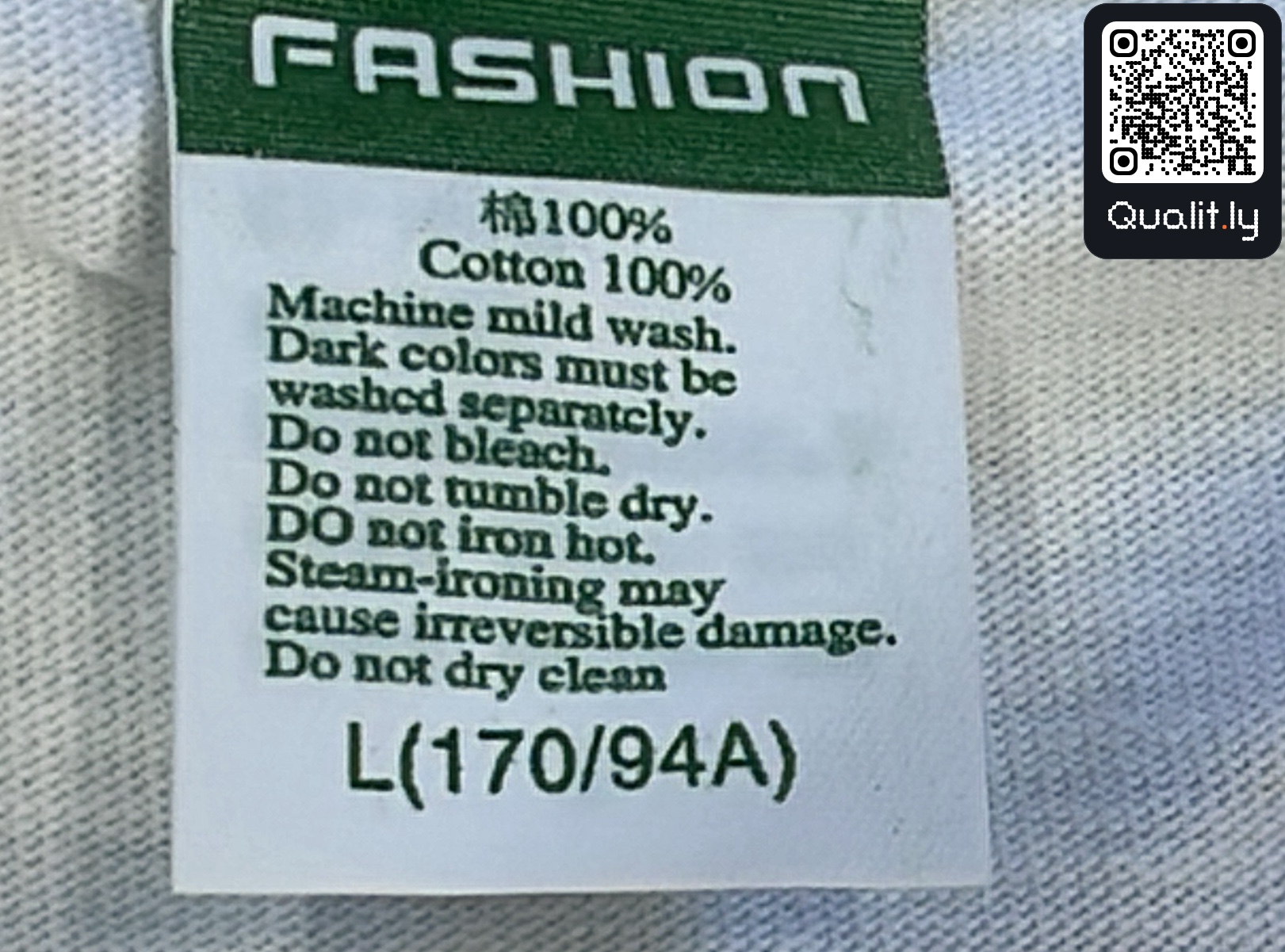 T-shirt — QC-foto 1 av 12