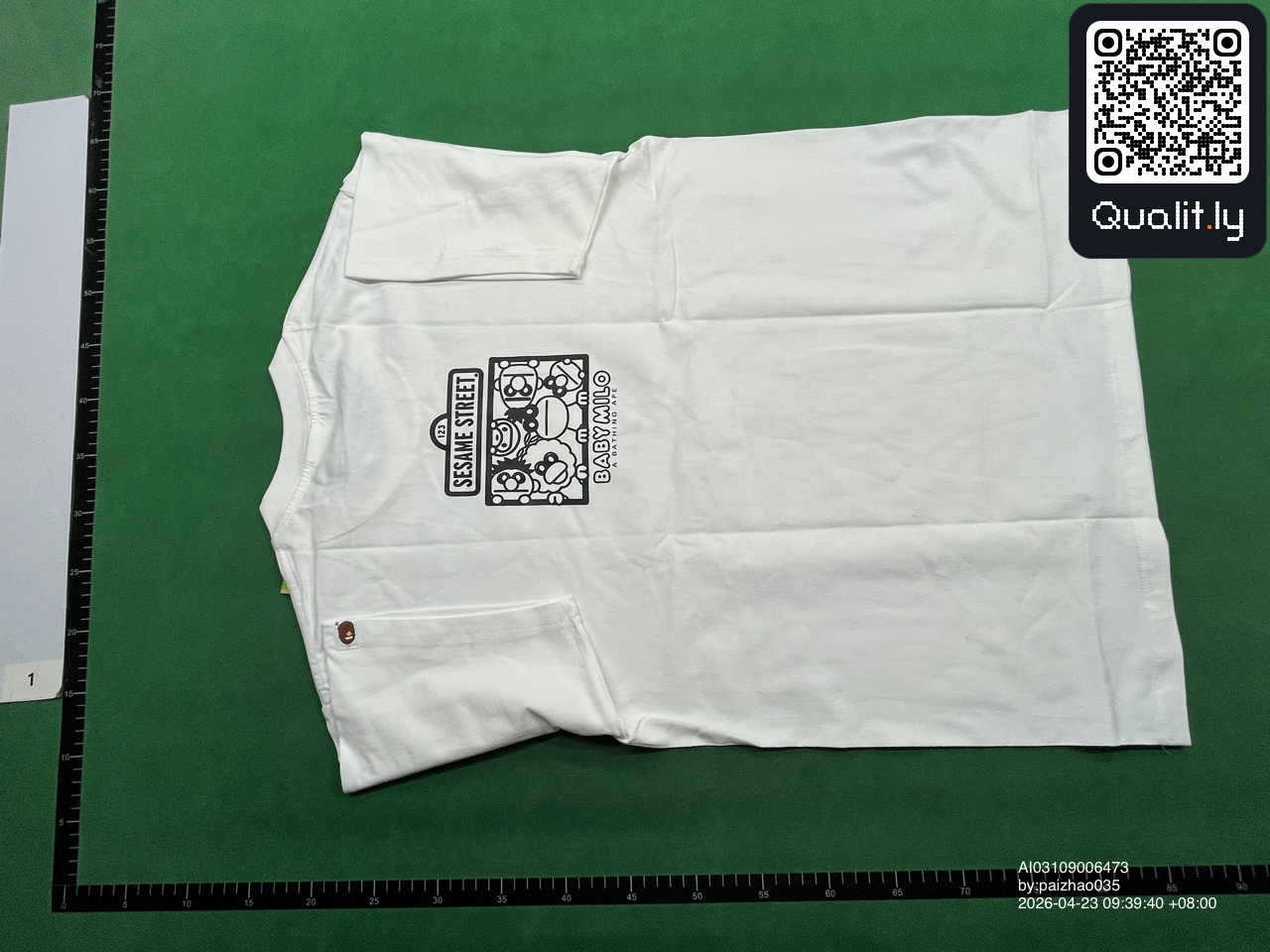 T-shirt QC photo 3 of 10