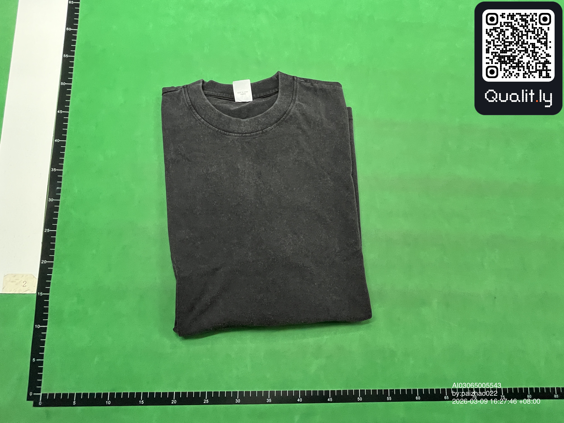Tシャツ QC写真 1/10