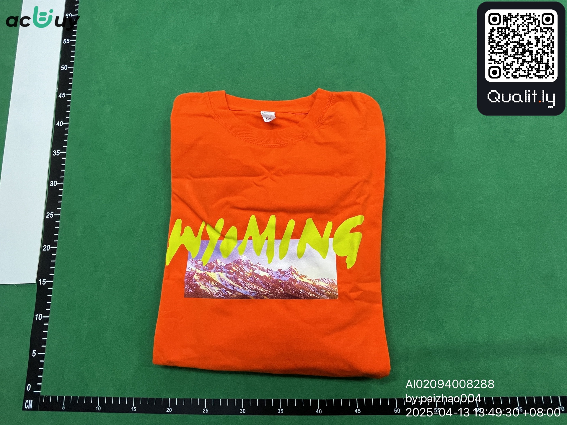 T-shirt — QC-foto 1 av 4