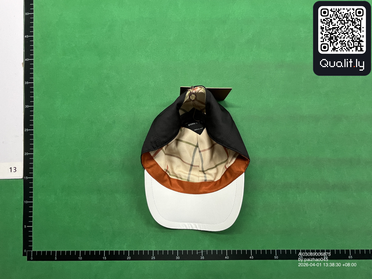 Czapka z daszkiem — zdjęcie QC 1 z 18