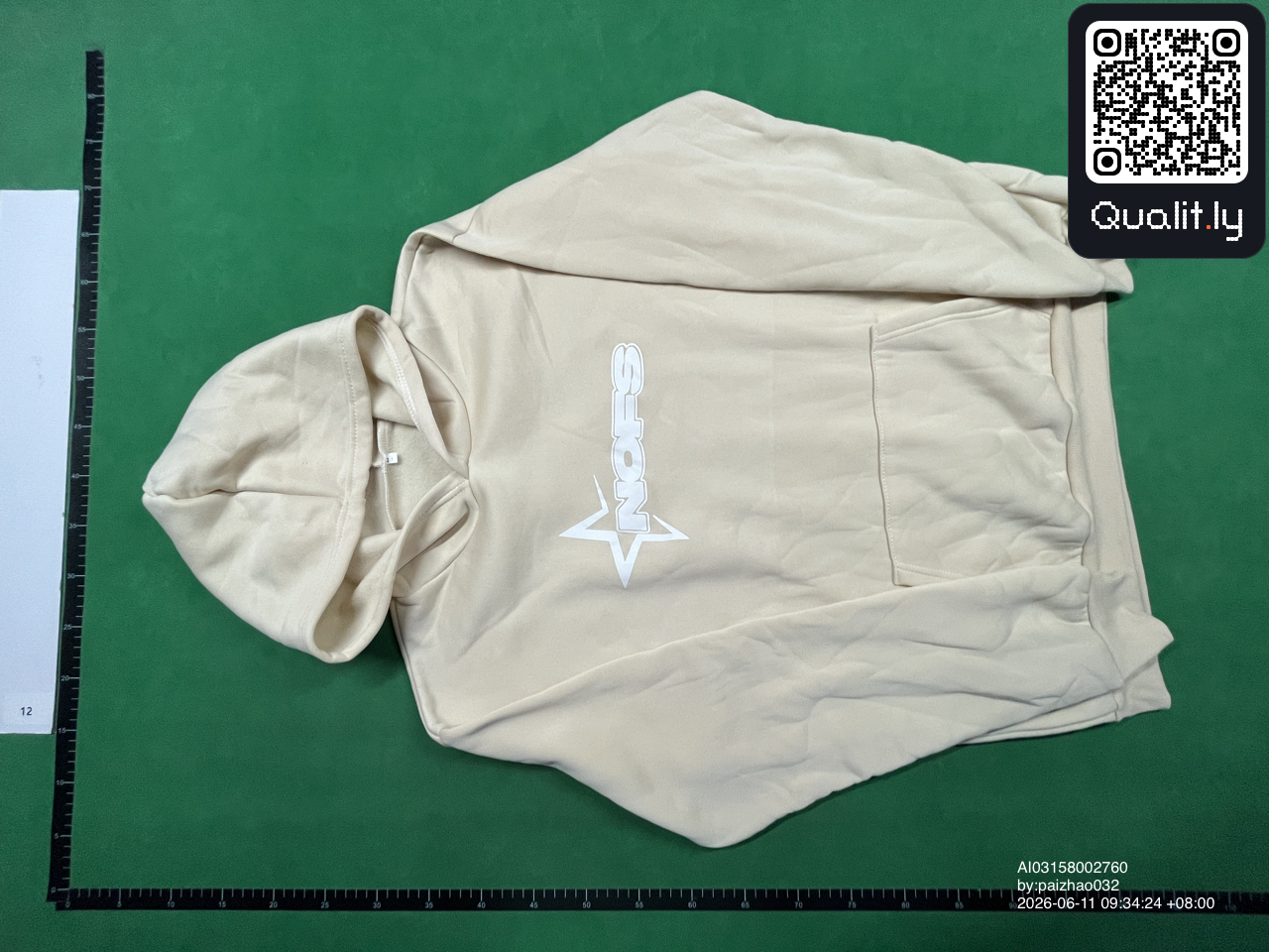 Camisola com capuz — foto QC 3 de 8