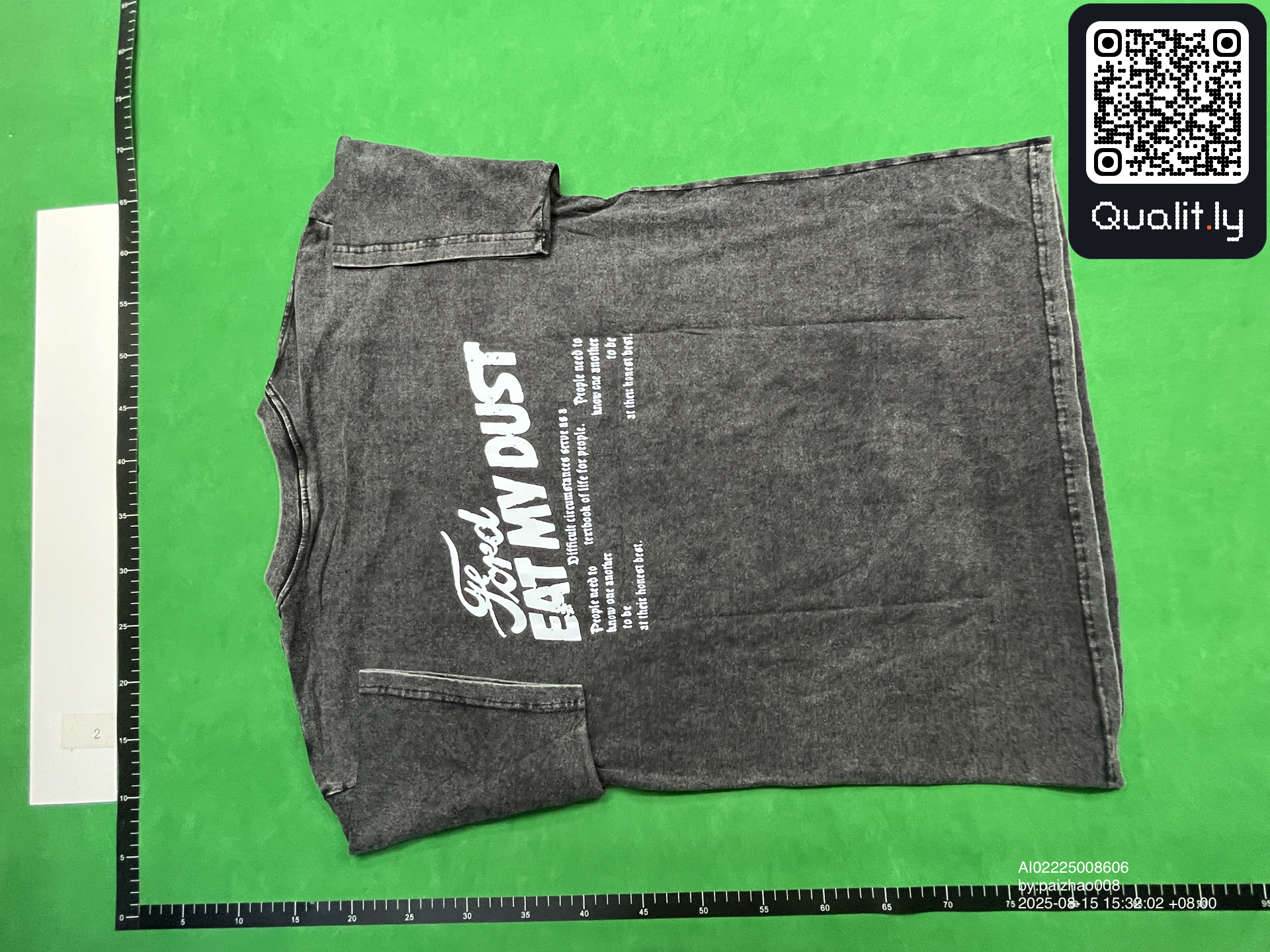 T-shirt QC photo 2 of 12