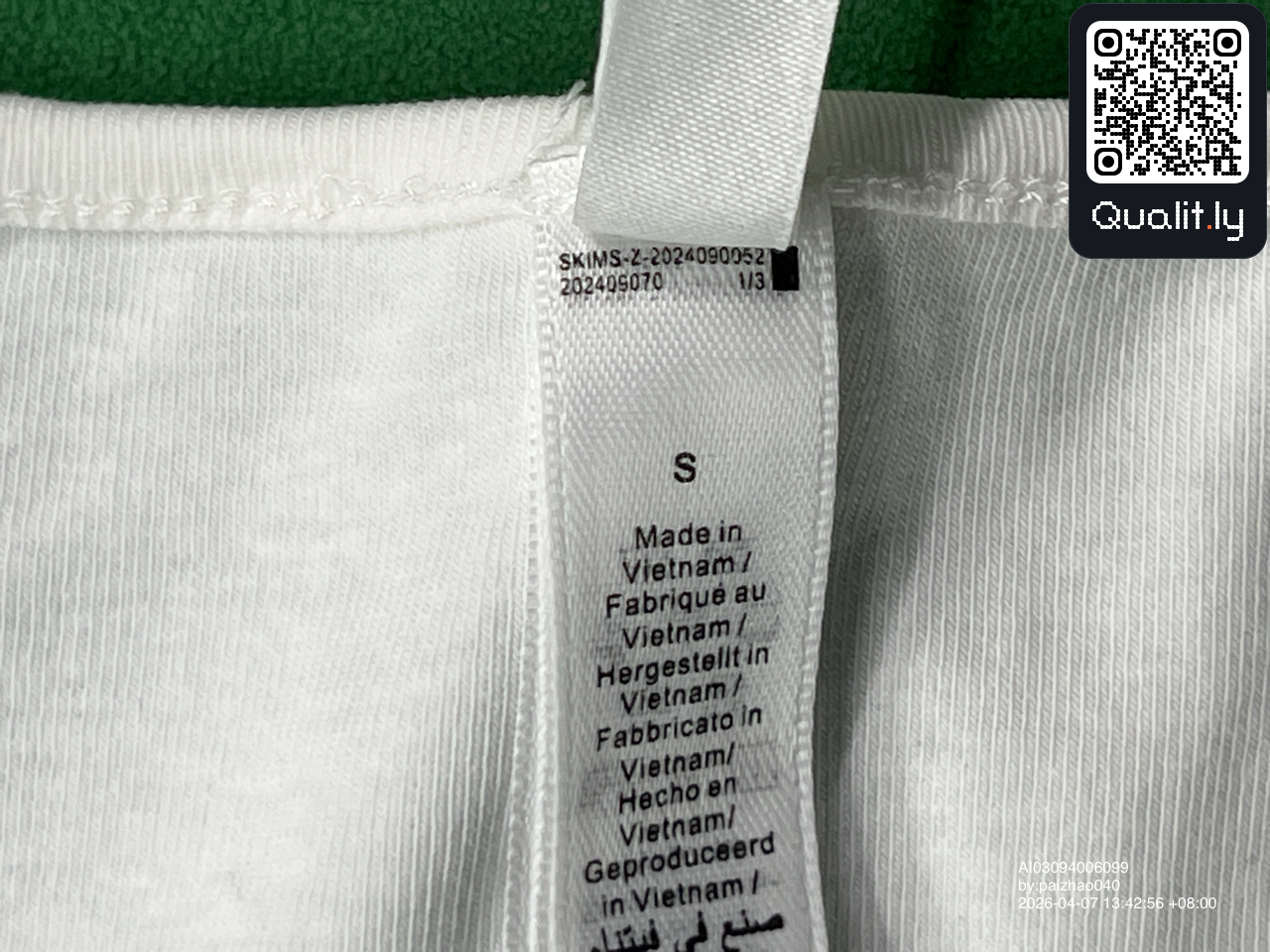 T-shirt QC photo 1 of 10