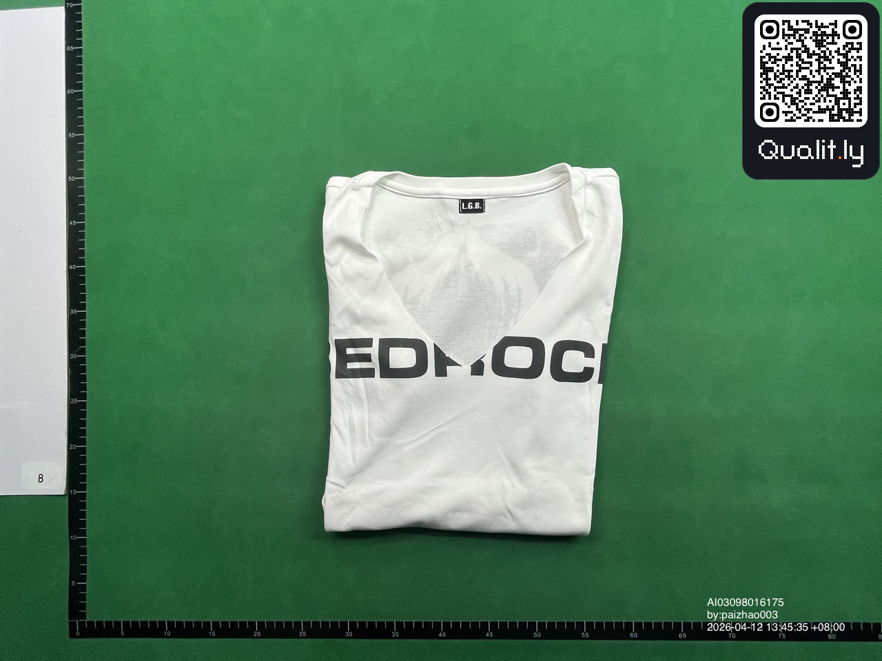 Tシャツ QC写真 1/4