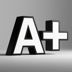 A+ logo