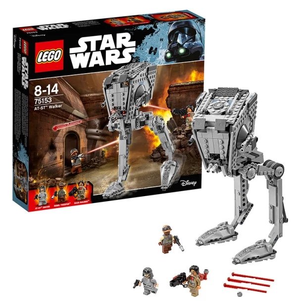 乐高星球大战系列75153全地形侦察运输步行机LEGO积木